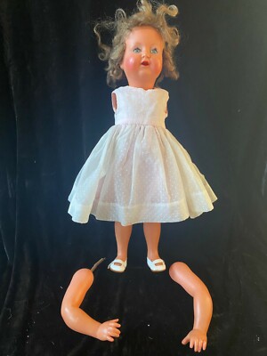 Poupée Ancienne Petit Colin Parisette – Jambes Fines, Marque Raynal – Rare