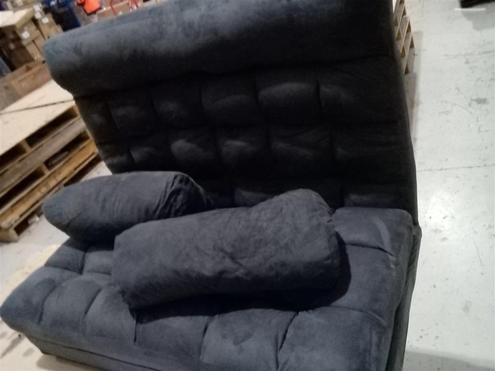 Artiss Lounge Sofa Floor Recliner Bed Chaise Chair Folding Couch Suede