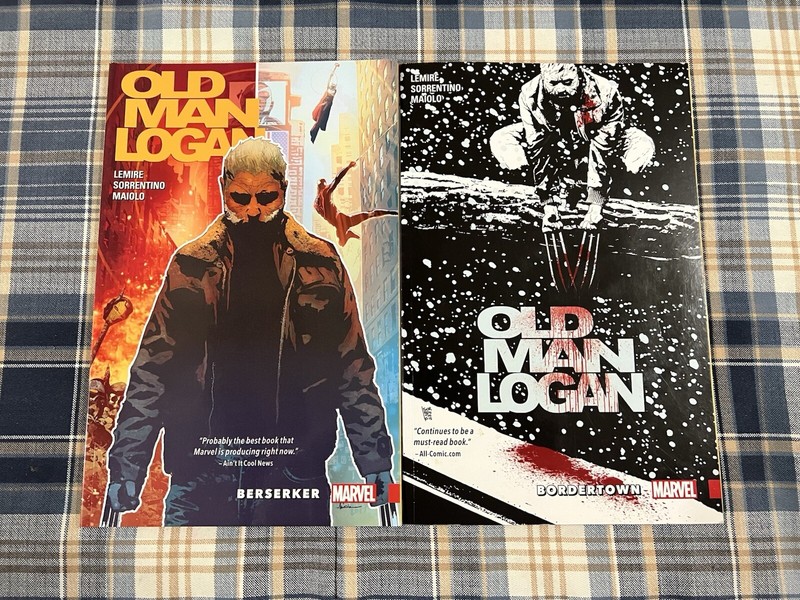 Wolverine Old Man Logan Volume 1 2 Berserker Bordertown TPB Lot