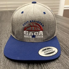 2017 All-Star GACA North South Embroidered Grey Snapback