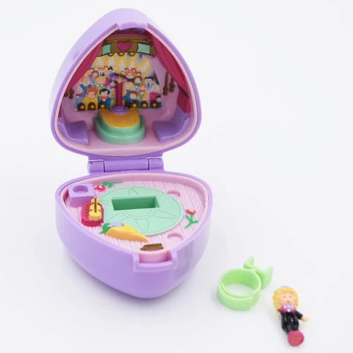1991 Polly Pocket Perfect Piano Recital Bluebird Toys Vintage Incomplete 1 Doll