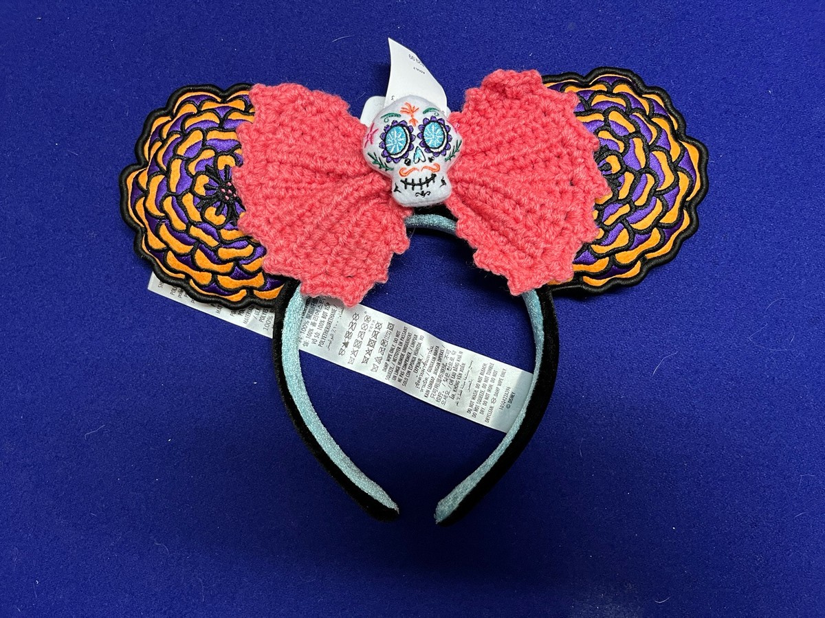 Disney Dia De Los Muertos Coco Minnie Ears Headband New Day of the Dead  main image 2