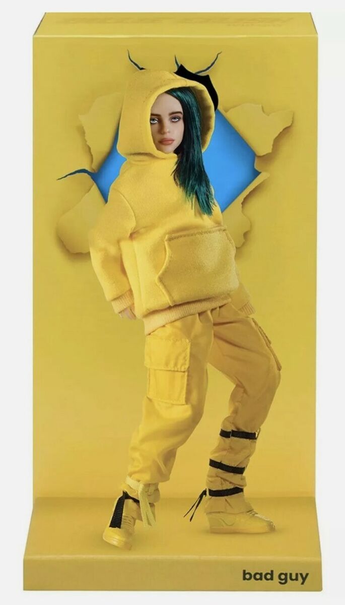 BILLIE EILISH Bad Guy FIGURE Music Video Collectible BILLIE EILISH Bad Guy FIGURE Music Video Collectible