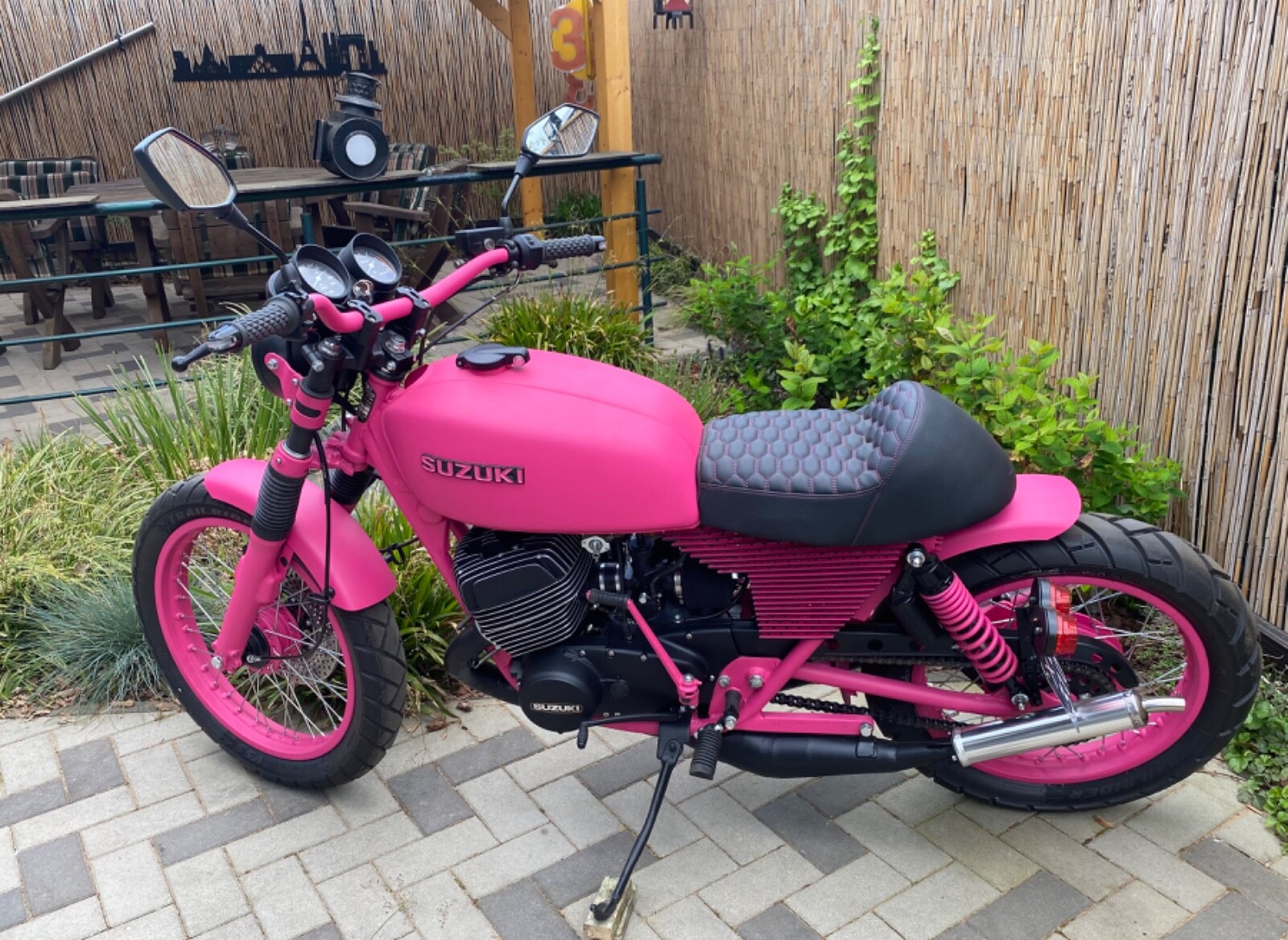 Image 3 - Suzuki T500 GT500 custom Cafe Racer 2 Stroke Classic