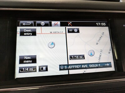 2014-17  RANGE ROVER SPORT NAVI DISPLAY SCREEN MONITOR EK6210E889AF oem