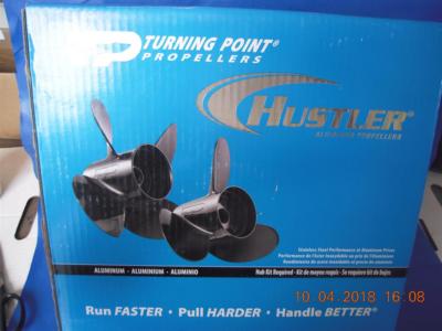 21311010, H2-1210 Propeller 12X10-1/2 3RH Aluminum, Turning Point ''No Hub''