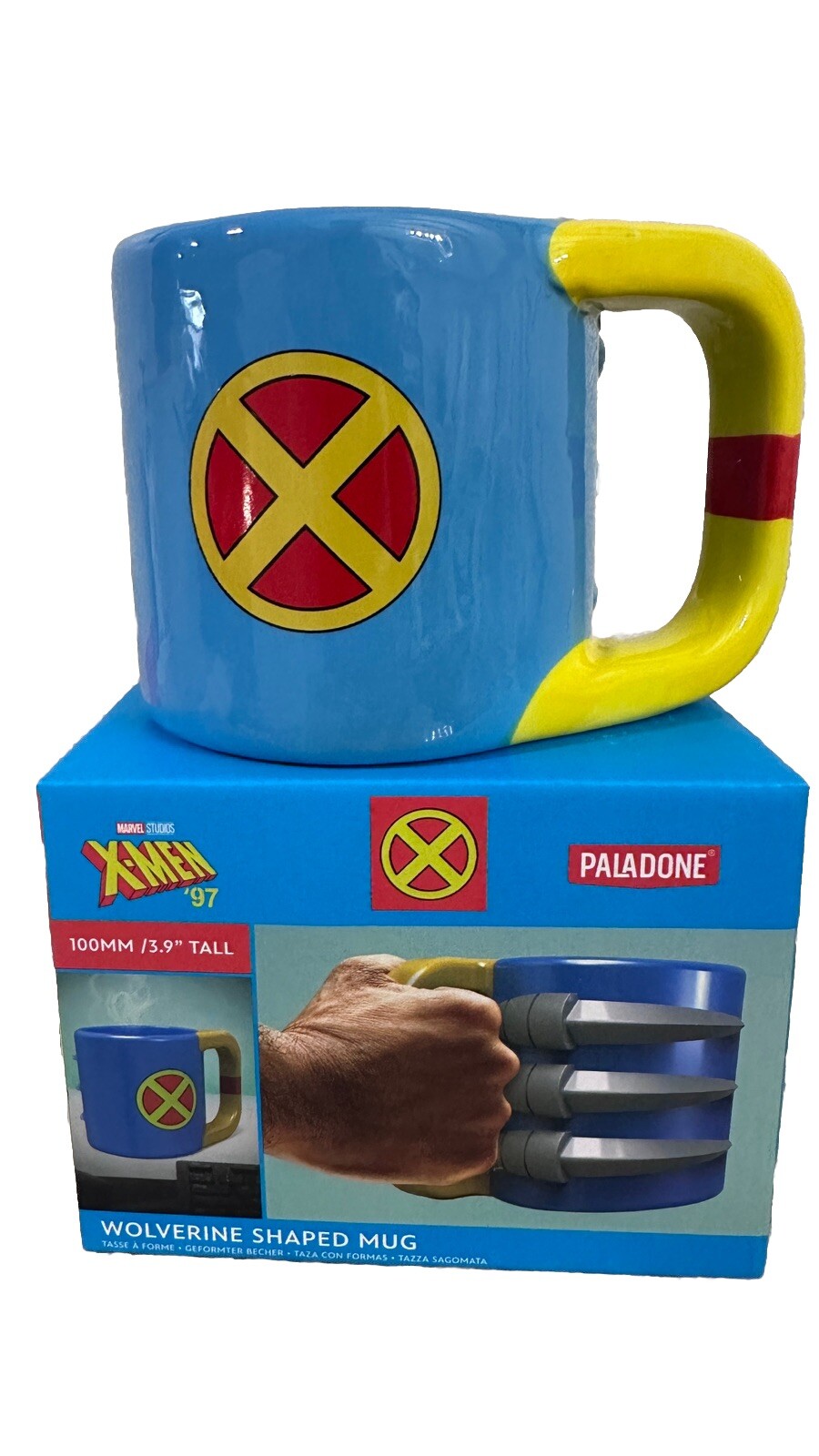 Taza con forma de Wolverine X-Men 97