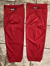 NHL Pro Stock Reebok Practice Hockey Socks Red XL 30”