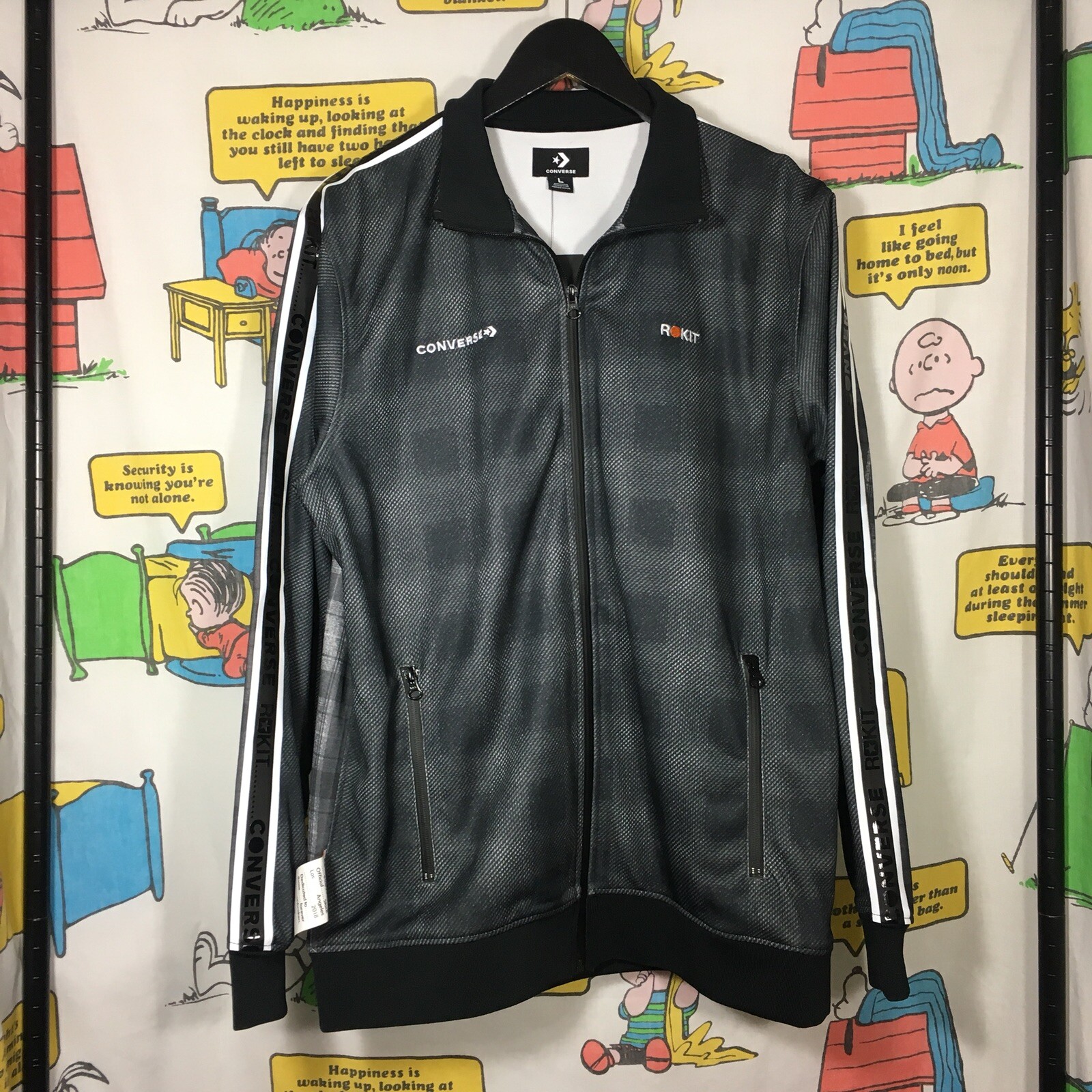 Converse Plaid Tape Seam 3M Jacket | eBay
