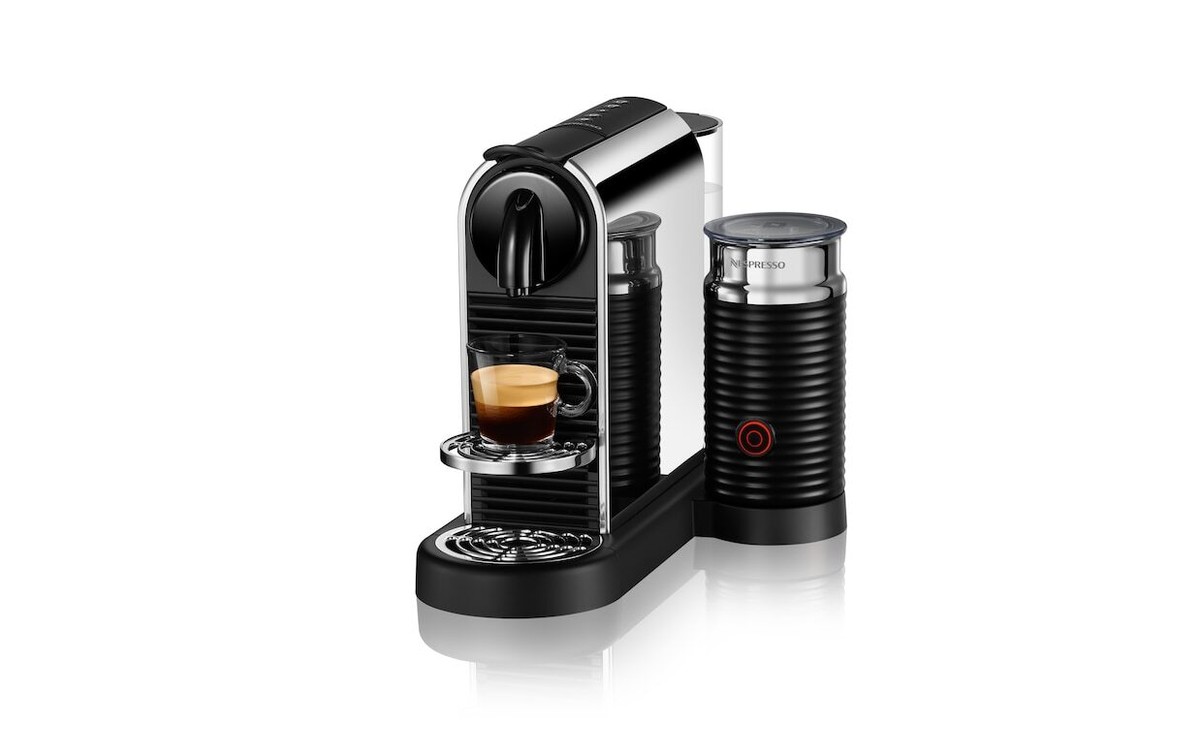 Nespresso CitiZ Platinum and Milk Espresso Machine With