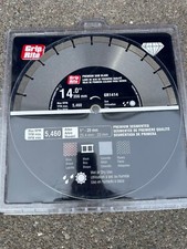 Grip-Rite GR1414 Lame de scie à béton à usage général 14 pouces neuve 1"- 20 mm