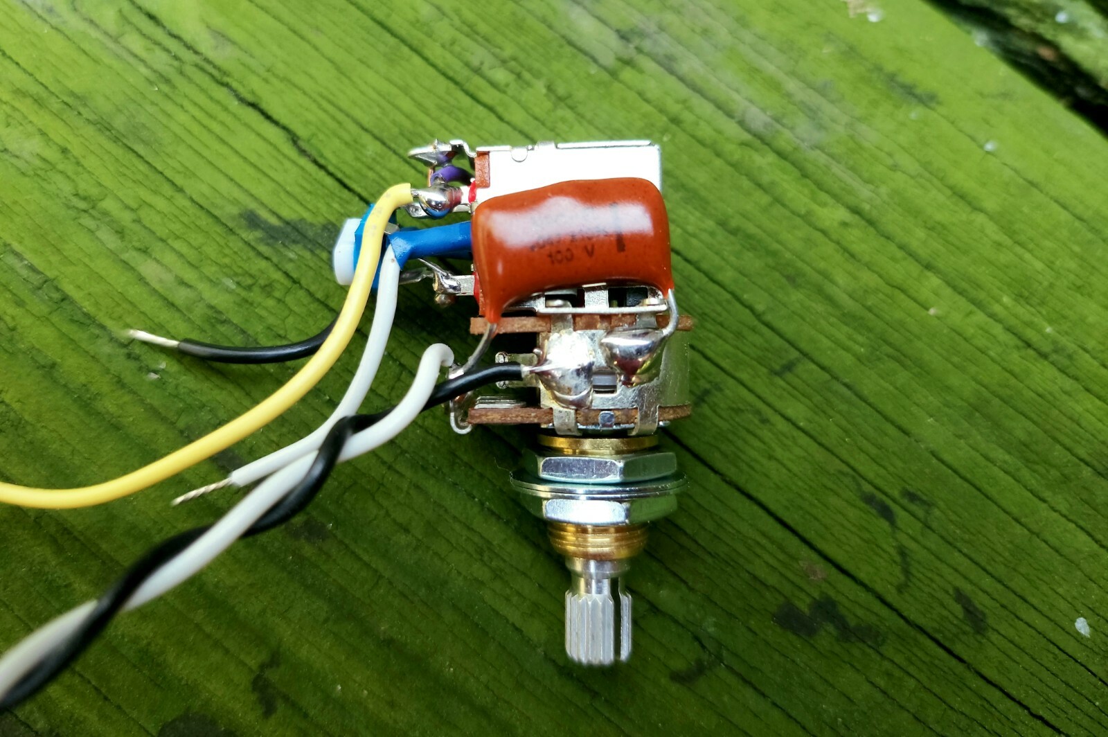 Pre-wired HOoP Tone pot Bourns Push Pull .047 For Telecaster KellingSound 