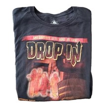 Disney Parks Tower of Terror  Drop In  Glow In The Dark Medium T-Shirt WDW EUC