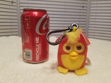 McDonald's 2000 Furby 10 Fox red yellow plush keychain