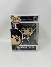 ROGER TAYLOR SIGNED AUTOGRAPH FUNKO POP PSA/DNA COA DURAN DURAN DRUMMER ARCADIA