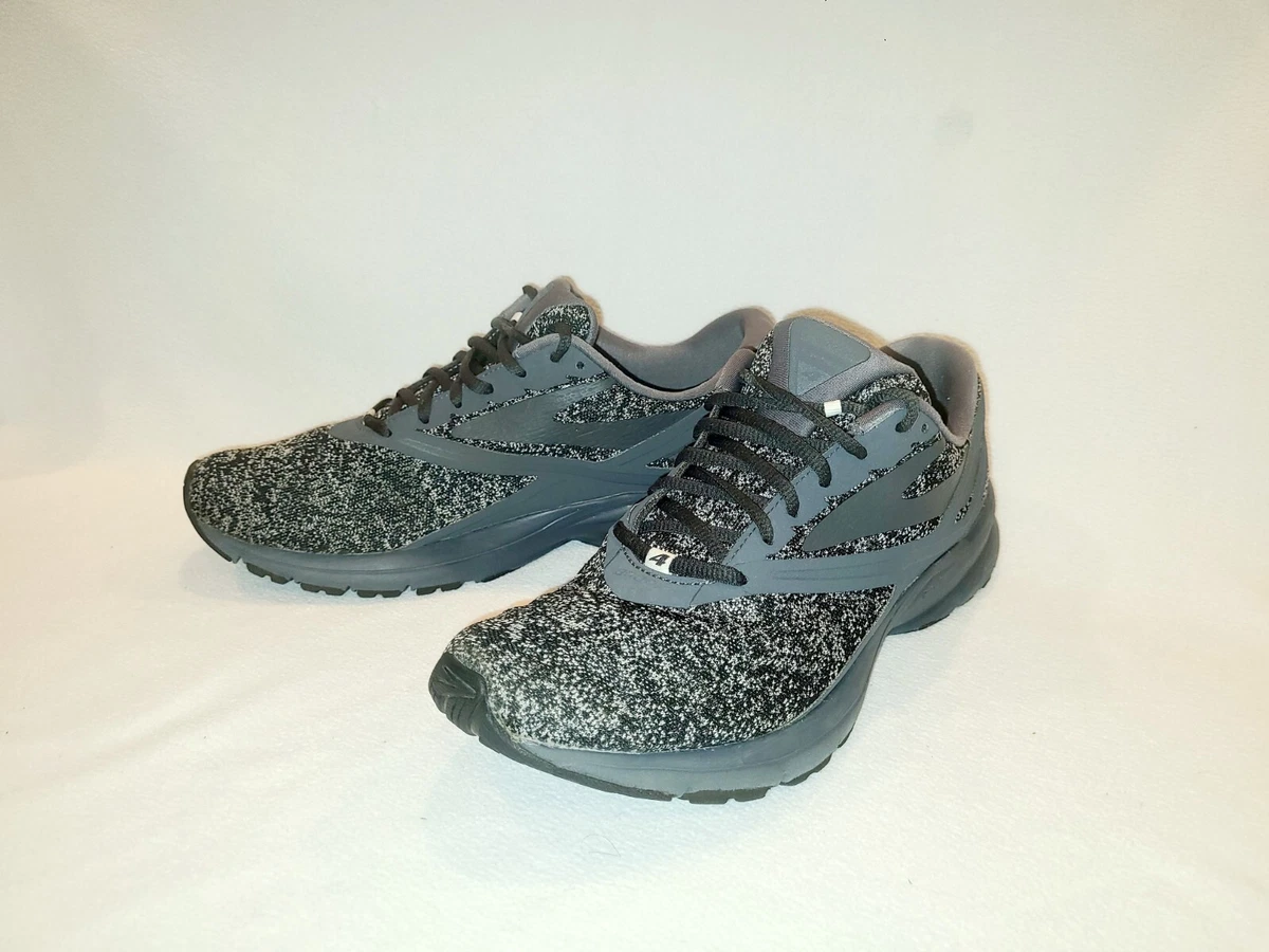 Brooks Launch 4 DNA Black Gray Running Shoes Mens 11.5 1102441D062