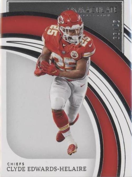 2022 Panini Immaculate Collection Clyde Edwards-Helaire #52 - 1 of 2