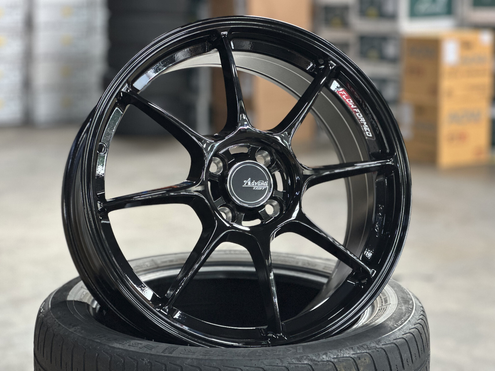 New 17x7 Advanti Blizzard (4 Wheel) 4x100 Fit HONDA TOYOTA MAZDA KIA ...