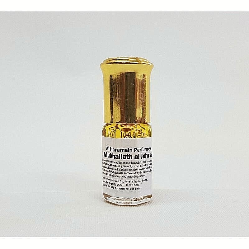 Mukhallath Al Jahrah 3ml Perfume oil by Haramain - Amber, MISK, Jasmine, Floral
