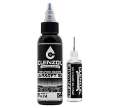 CLENZOIL Airsoft Oil | 100% Silicone Air Gun Oil & Airsoft Chamber Lube, 2 Oz ..