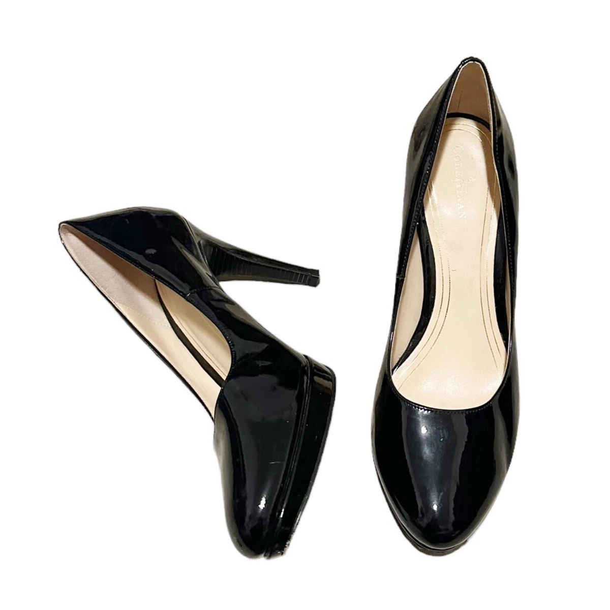 Clos leather slingback pumps