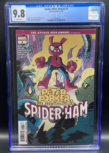 Spider-Man Annual #1 Peter Porker Marvel Comics, 8/19 CGC Graded 9.8 POP 8
