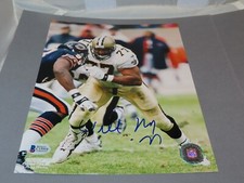 Willie Roaf Signed New Orleans Saints 8x10 Photo Autographed Beckett BAS COA 1D