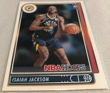 2021-22 Panini Hoops Basketball Isaiah Jackson Indiana Pacers Rookie #223
