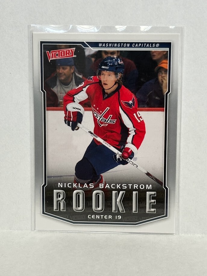 Nicklas Backstrom 2007-08 Upper Deck Victory Rookie Card # 331