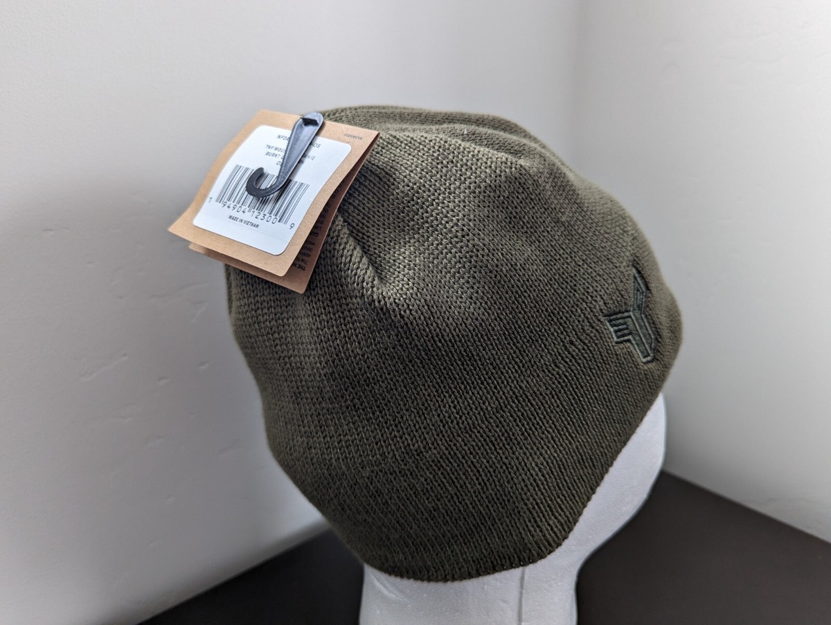olive green north face beanie
