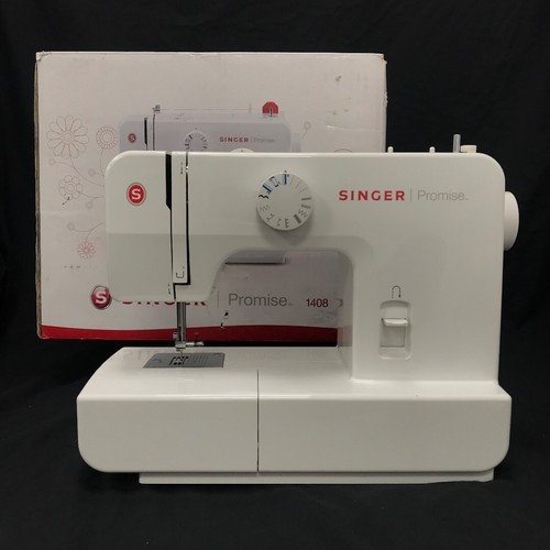 Singer Promise 1408 Sewing Machine White Plastic Boxed RMF14GB eBay