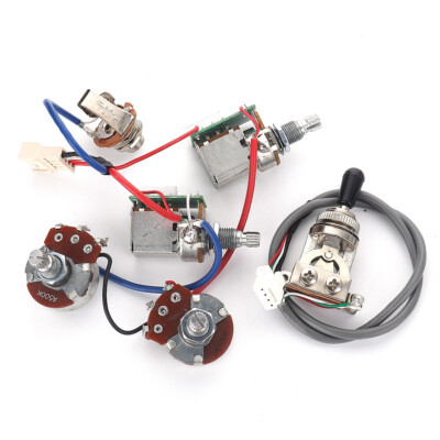 Fit Epiphone Les Paul Electric Guitar Pickup Pro Wiring Harness Push Pull Pots