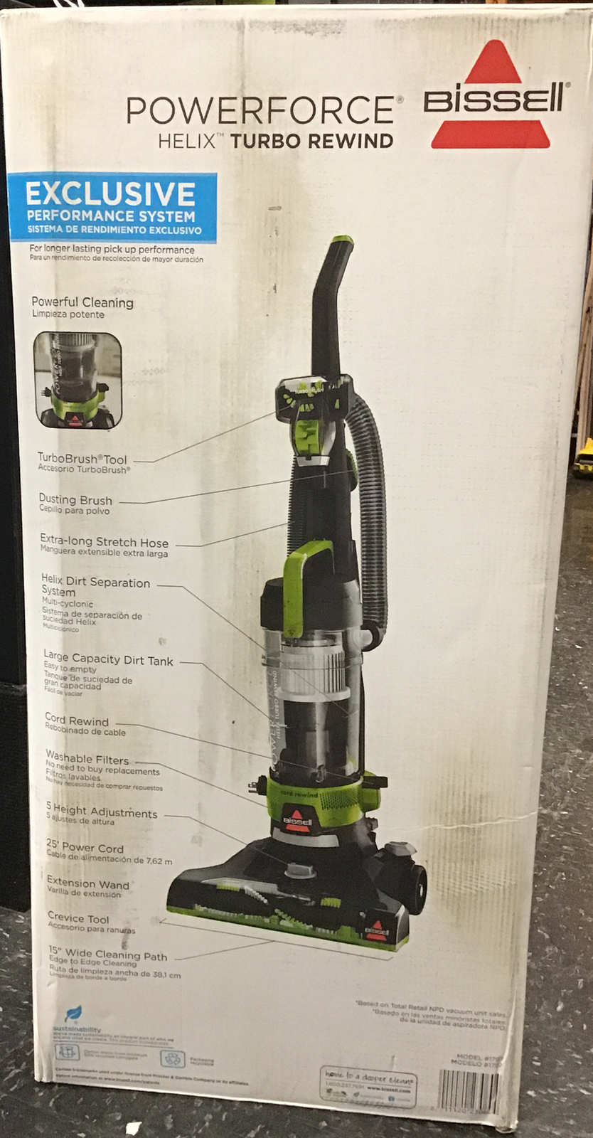 BISSELL Bissel PowerForce Helix купить 