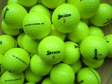 100 neue gelbe Srixon Distance Golfbälle    NEU 2025