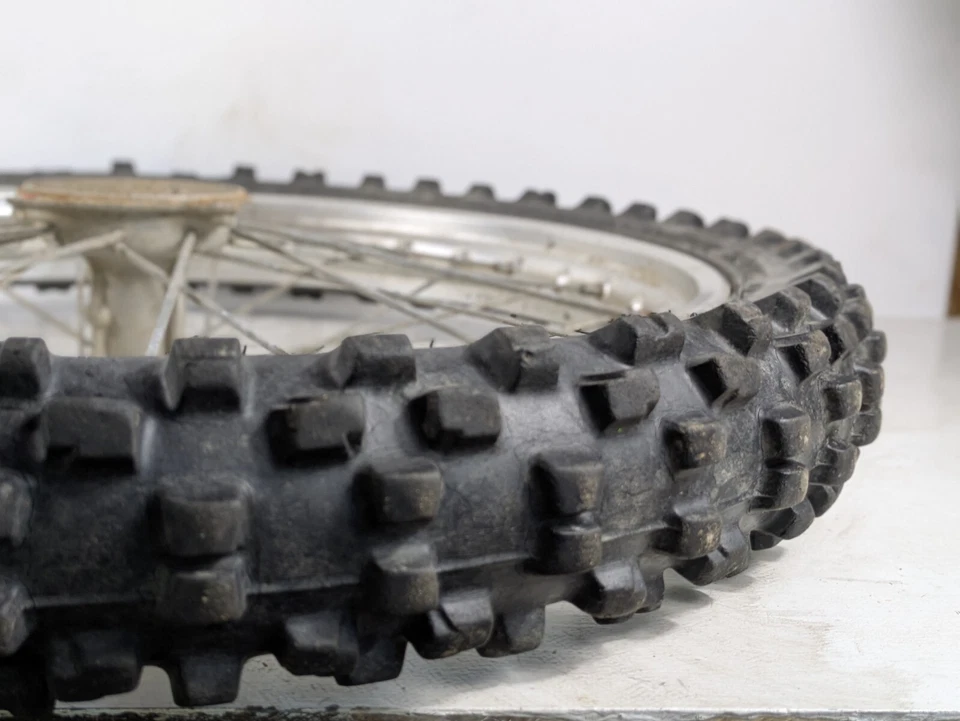 Llanta delantera Kawasaki KX125 KX 125 1990-1991 buje neumático Foto 3 de 4