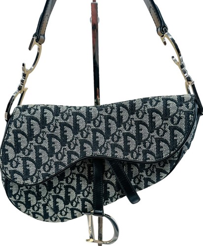 Dior Saddle Bag Oblique Jacquard Dustbag Card And Receipt