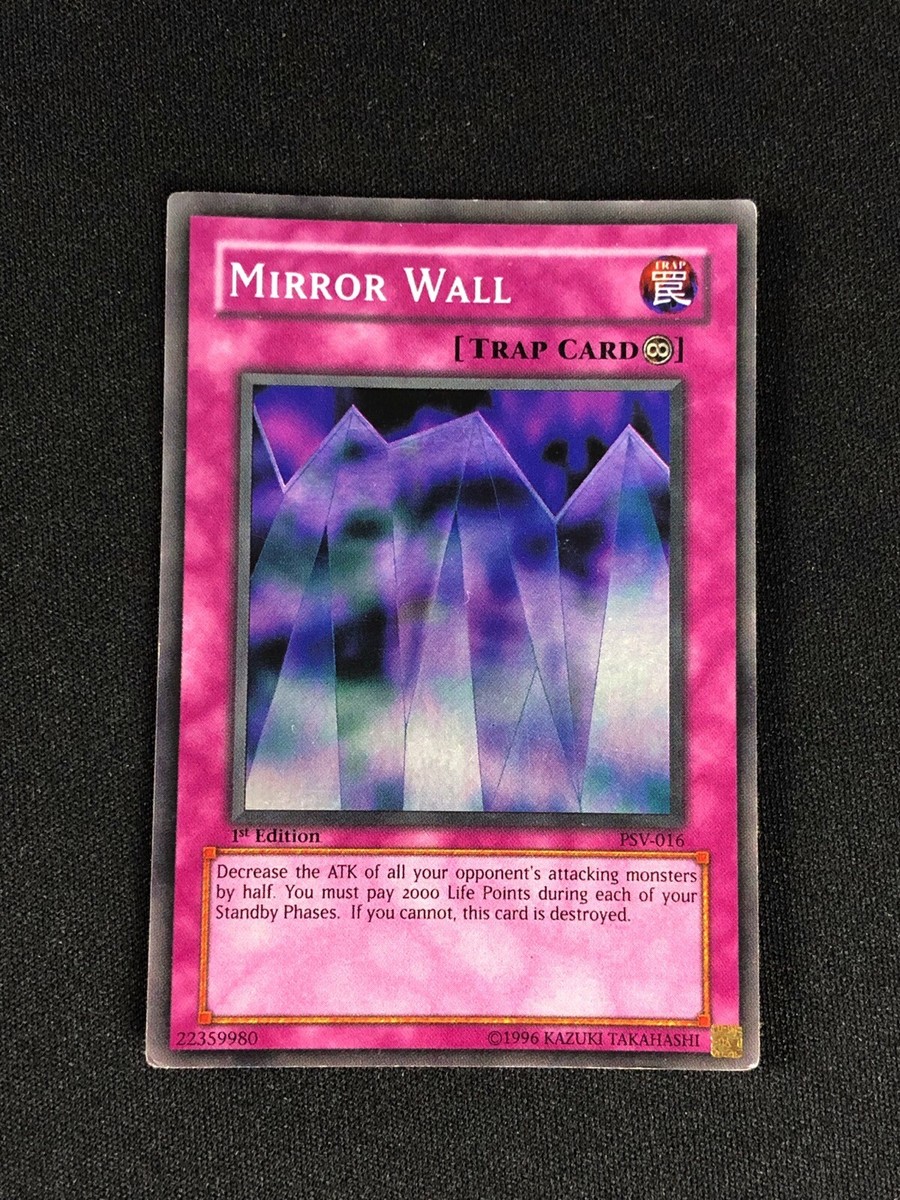 mirror wall yugioh card Gate Profile : Official Yu-Gi-Oh! Site From the Pharaohs Servant set YuGiOh Pharaoh's Servant 25th Anniversary