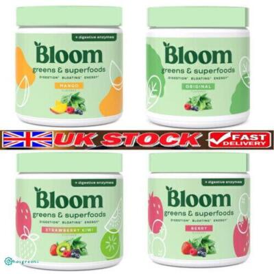 Bloom Nutrition Super Greens Powder Smoothie & Juice Mix - Probiotics for Digest