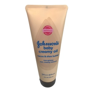 johnson's baby creamy oil cocoa and shea butter