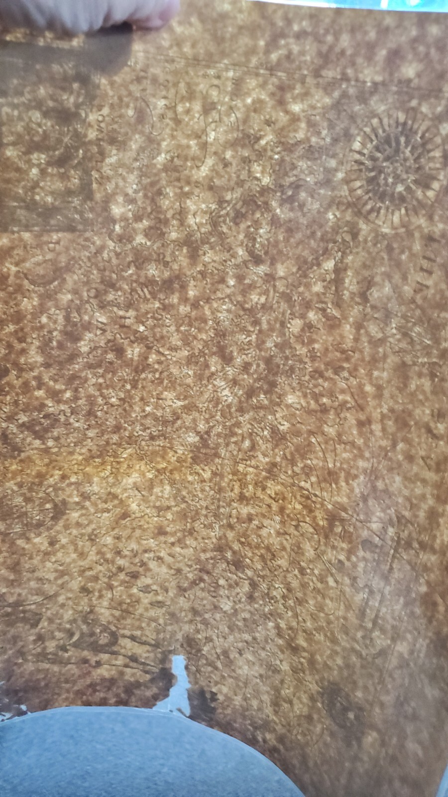 Antique Reproduction of 1612 Virginia Map Made by Virginia Historical Society