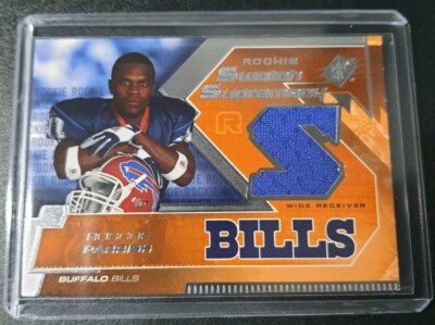 Roscoe Parrish - Upper Deck SP 2005 - Bills - Swatch Supremacy - Patch - RC