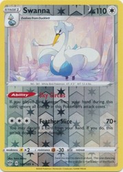 Swanna 149/189 Darkness Ablaze Reverse Holo