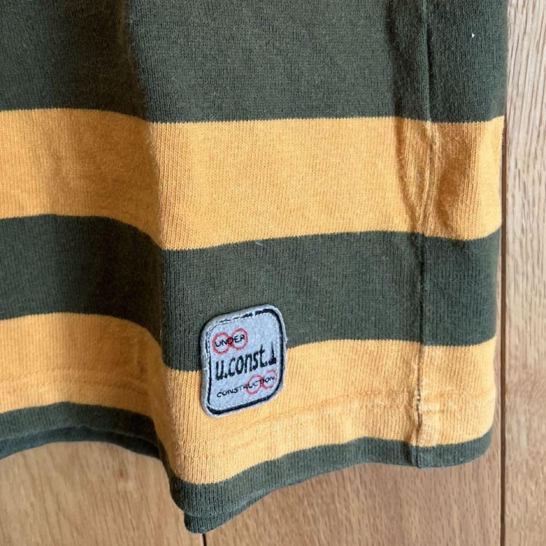 トップス lebel under construction shirts LABEL UNDER CONSTRUCTION Thick Striped T-shirt L Label Under