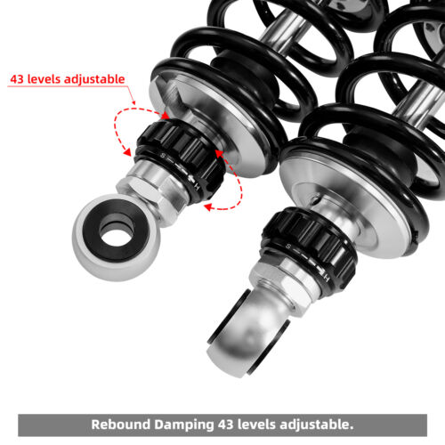 Remote Reservoir Rear Suspensions Shocks Fit For Harley Electra Road Glide 14-24 - Bild 14 von 20