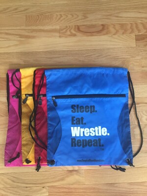 Wrestling Drawstring Backpack