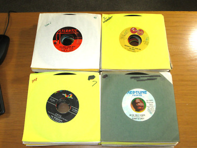LOT #3 of 100 DIFFERENT SOUL 45 RPMs -