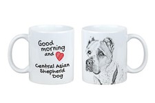 Tazza Del Cane Pastore Dell'Asia Centrale Buongiorno Art-Dog
