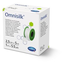 Omnisilk Fixierpflaster Kunstseide 2,5 Cmx5 M 1 St
