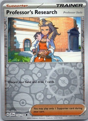 PROFESSOR'S RESEARCH 155/159 C JOURNEY TOGETHER REVERSE HOLO