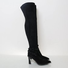 Alma en Pena, Stiefel, Größe: 41, Schwarz, Damen #Knp